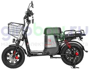 Электроскутер GT U3 1000W (60V/30Ah) железофосфат - Серый фото №4