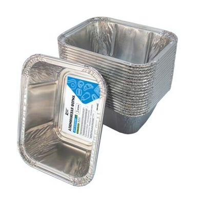 Формы для запекания алюминиевые прямоуг 3 шт 0,43л 144х119х40мм "Домашний Сундук" ДС-374