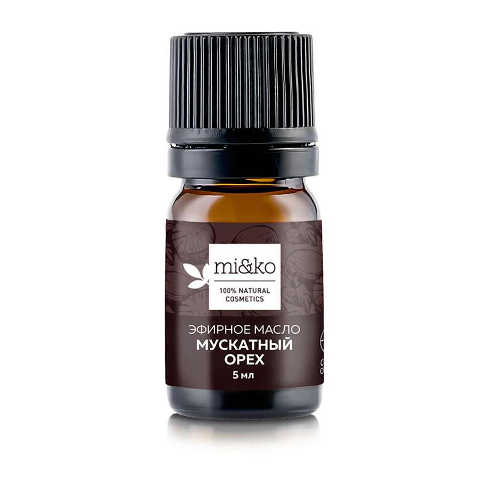Эфирное масло Мускатный орех 5 мл, органик COSMOS ORGANIC (Mi&ko)
