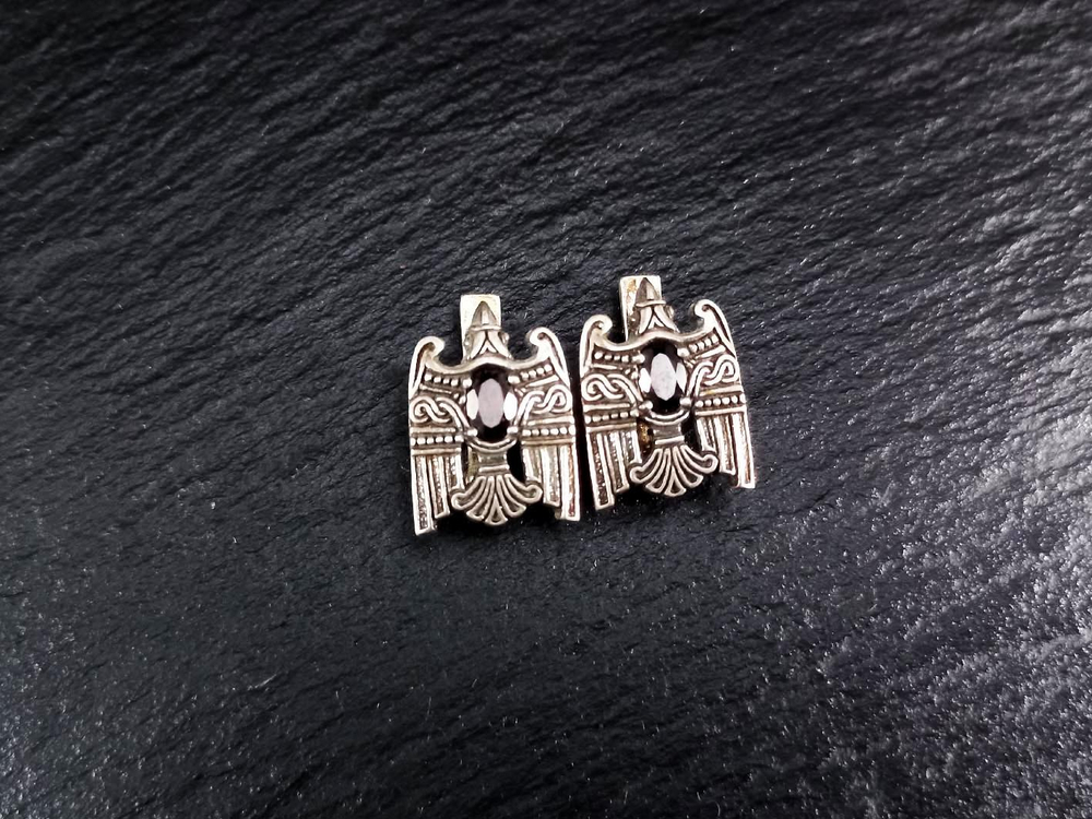 Серьги "Огненный сокол Рарог"