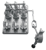 Разъединитель РПС-4 400А правый привод без ППН EKF