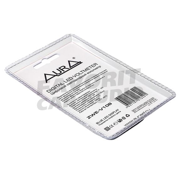 Вольтметр AURA ZWE-V10B синий