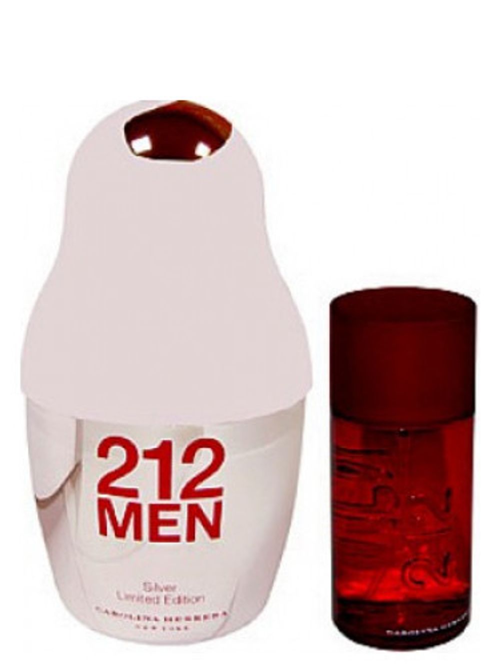 Carolina Herrera 212 Men Silver