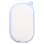 Губка для тела махровая детская «Happy baby - Котёнок Оливер» , 13*8,5 см (зип пакет и наклейка Ultramarine)✦