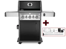 Газовый гриль Napoleon Rogue PRO-S 425, 5 горелок, вертел (с ИК-горелкой), чёрный