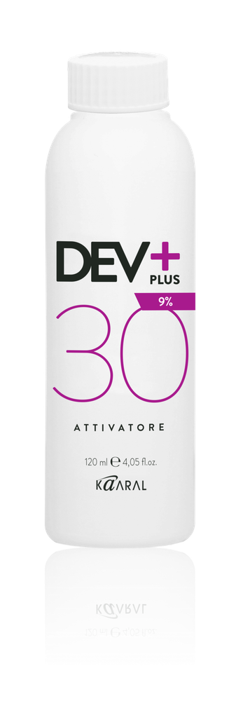 Окислительная эмульсия KAARAL Dev Plus 9% (30 Vol.) - 120 мл.