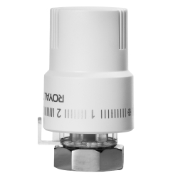 Термоголовка жидкостная Royal Thermo Design М30х1,5 (белый)