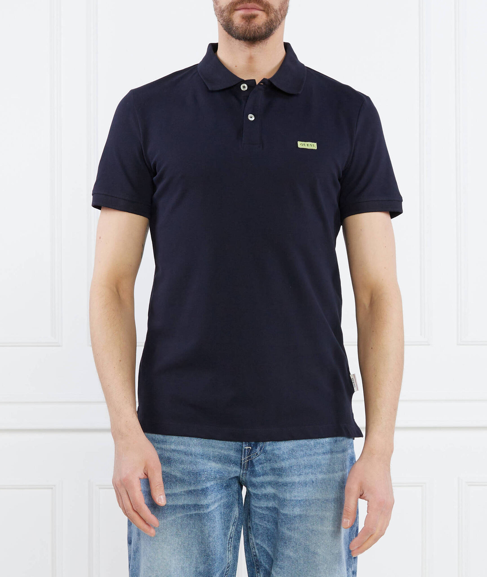 Поло LYLE GUESS - темно-синий (M3GP60 K7O64)