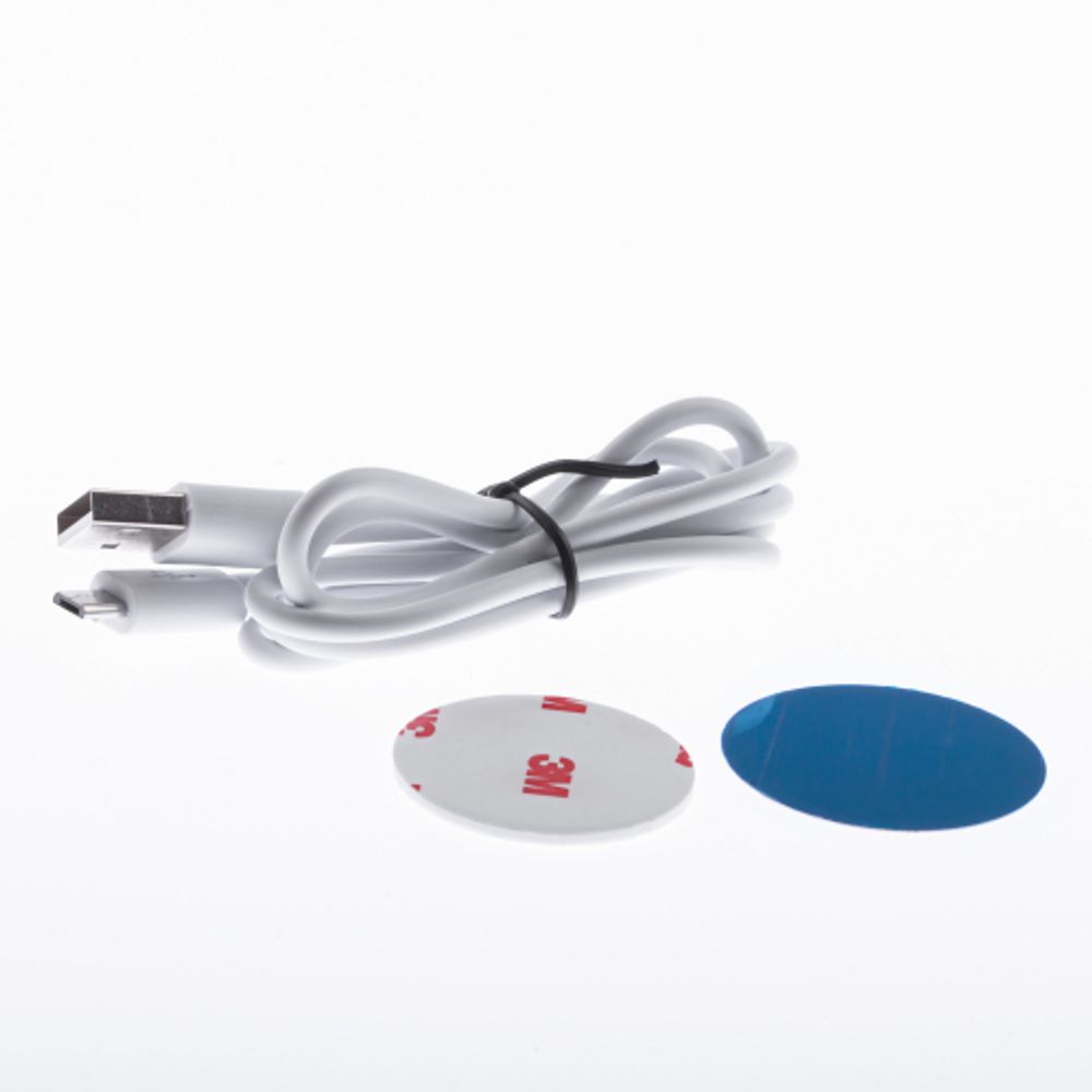 Ночник - светильник светодиодный ЭРА NLED-465-1W-W настенный аккумуляторный белый | Ночники