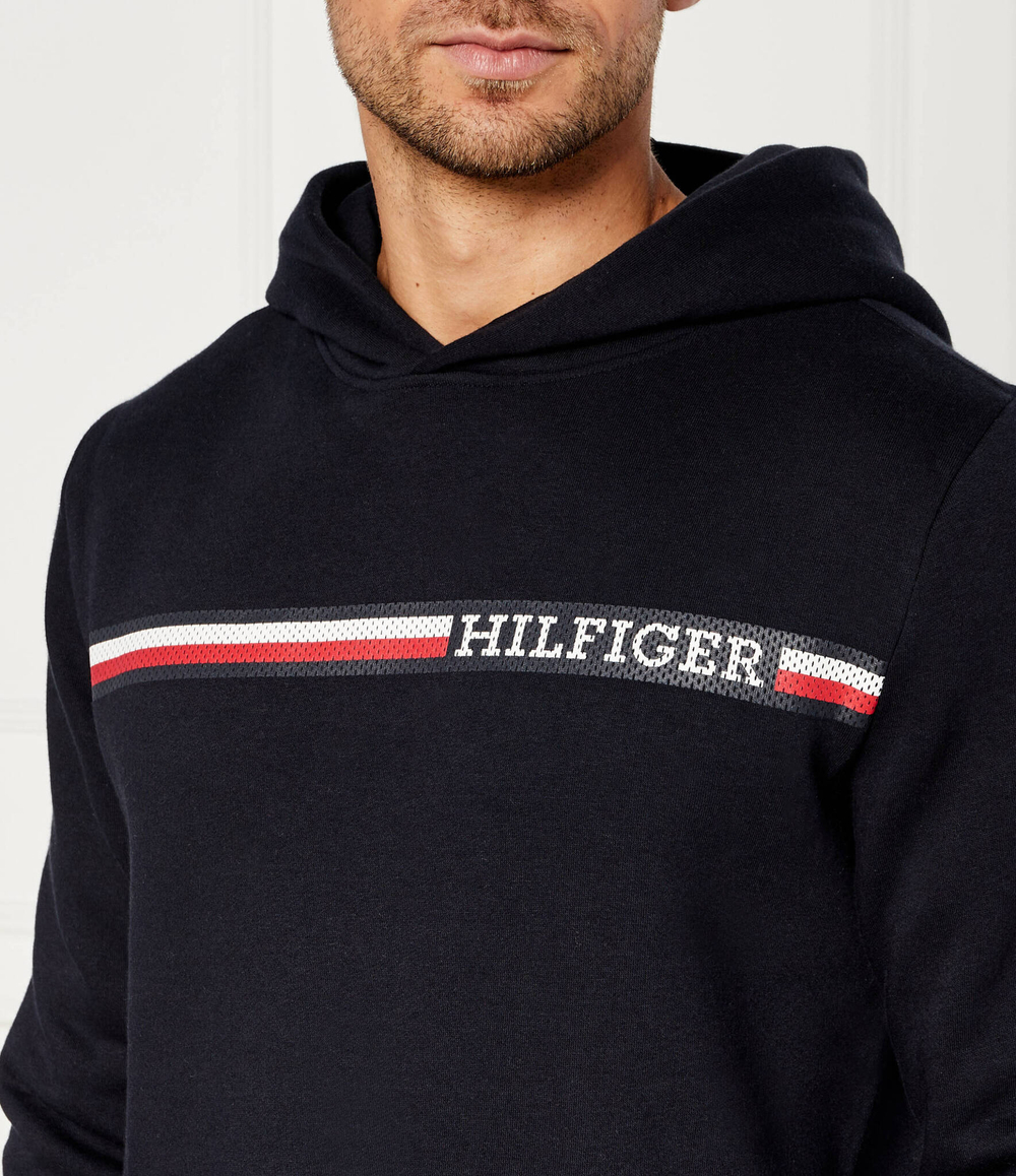 Худи CHEST STRIPE Tommy Hilfiger - темно-синий(MW0MW36737)