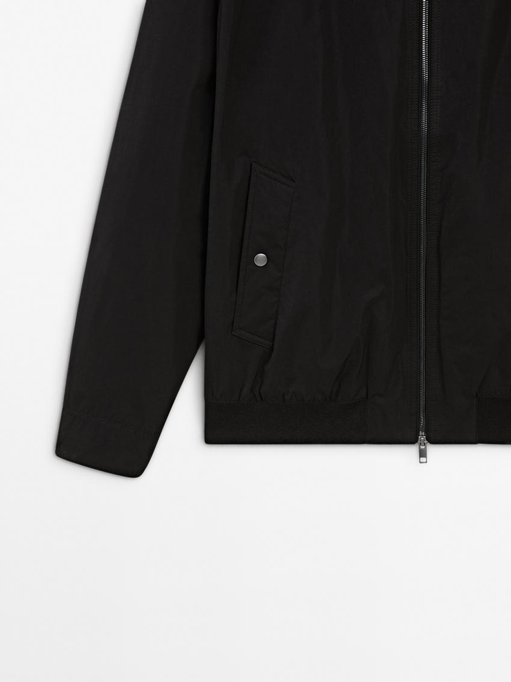 Massimo Dutti Бомбер, черный