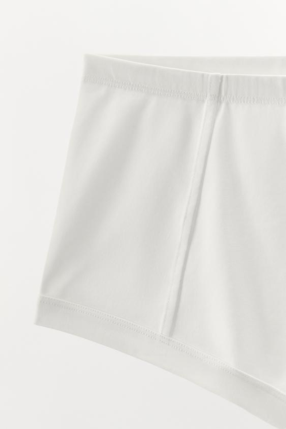 ZARA ШИРОКИЕ ТРУСЫ ИЗ МОДАЛА, БЕЛЫЙ