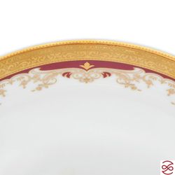 Набор салатников Thun Кристина красная лилия 19 см(6 шт)