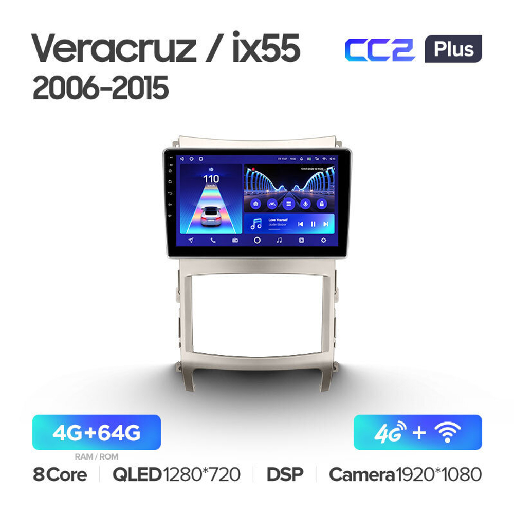 Teyes CC2 Plus 9" для Hyundai ix55/Veracruz 2008-2012