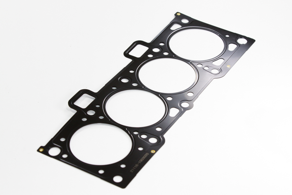 Прокладка ГБЦ ВАЗ-21116, 2190-2191 Гранта дв. 1.6 d=82 металл (ЕзАТИ)