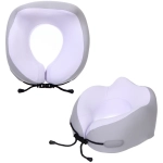 Подушка дорожная «TRIP - Dream», мемори-эффект, цвет светло-сиреневый