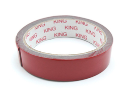 Скотч двухсторонний RED 3М 22мм*2м KING K-00080