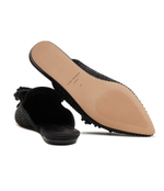 Шлепанцы сатиновые 225-OLIVE Kurt Geiger - черный(624300759)