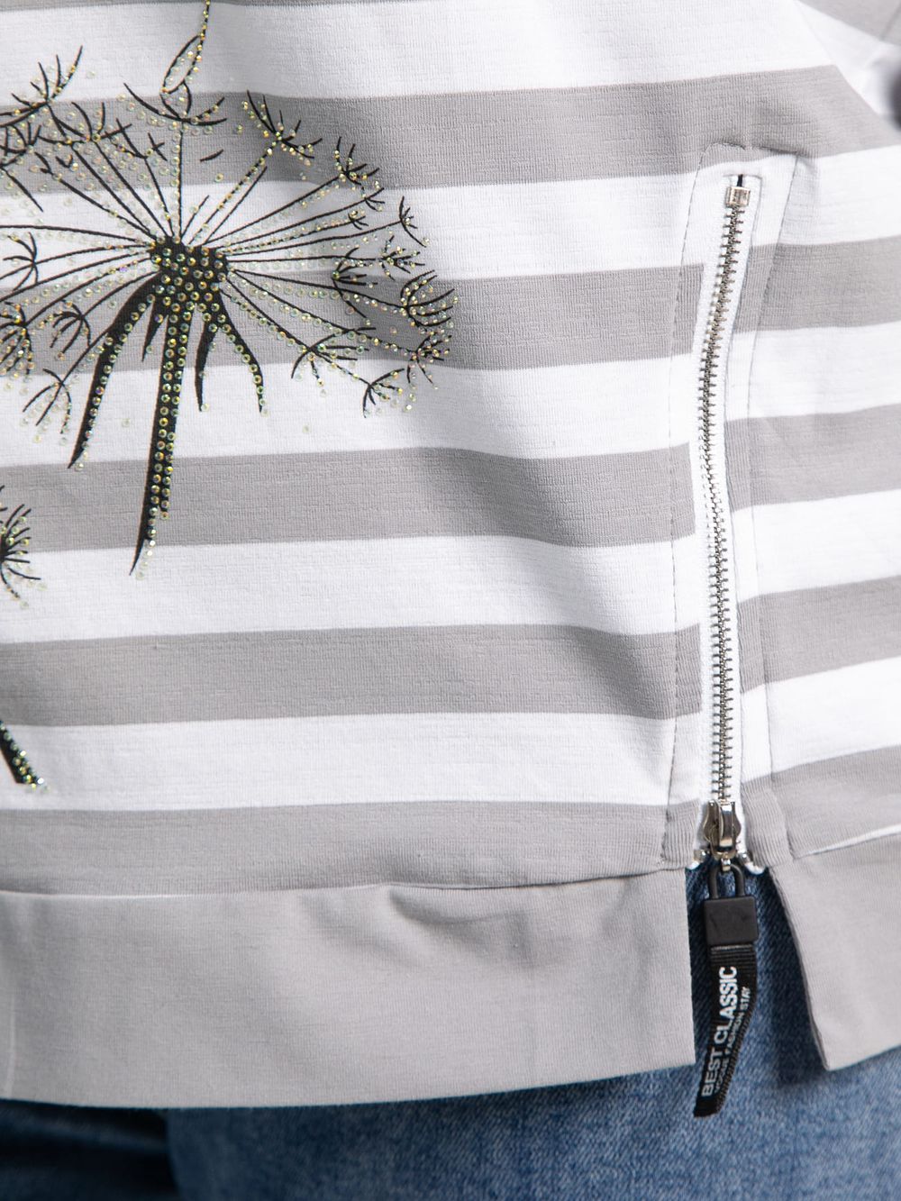 Блуза Кэролл (серая) Б15543-20М LT Collection