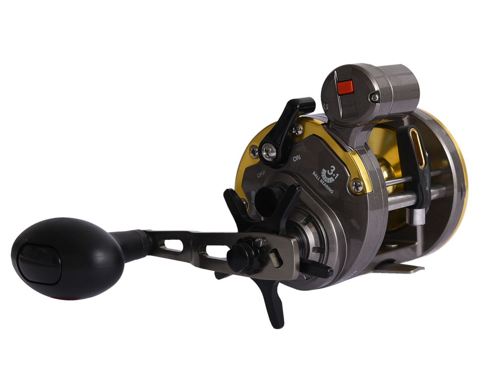 Катушка мультипликаторная Black Side TROLL PRO 300