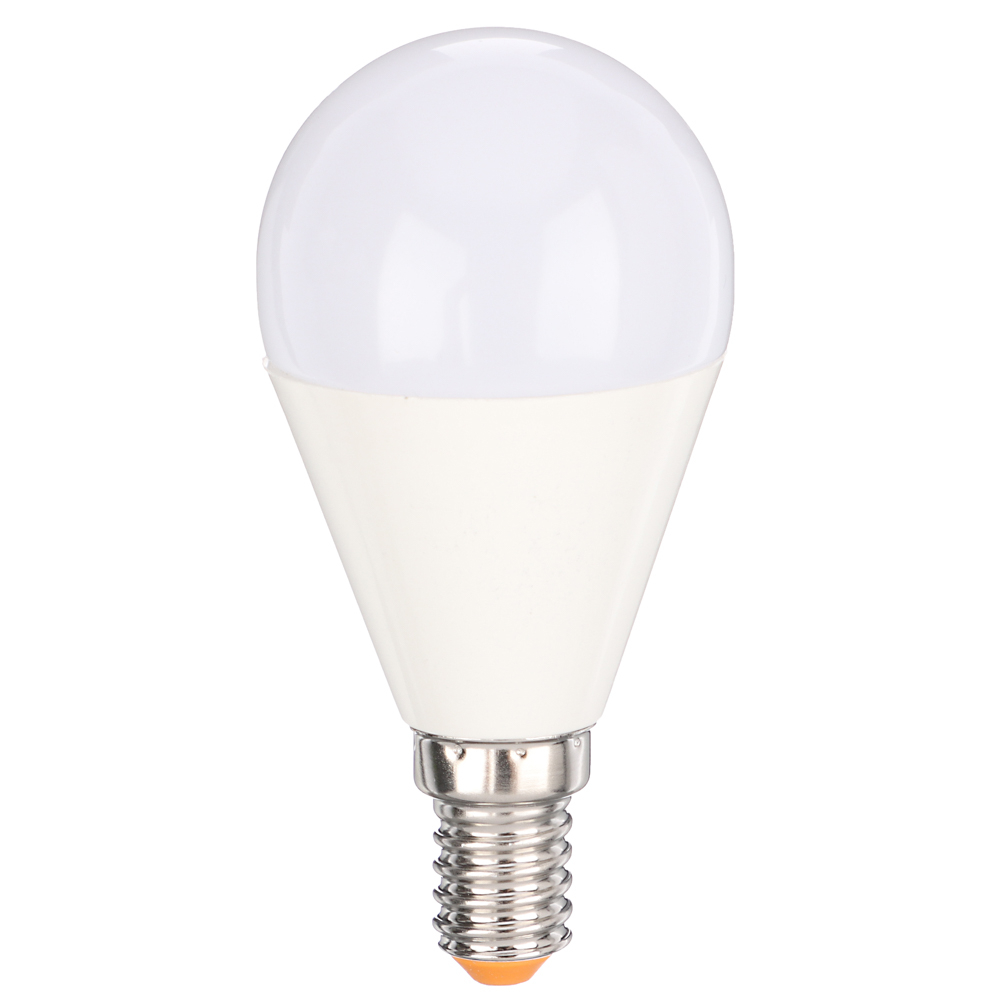 Лампа светодиодная BY шар G45 7 Вт, E14, 630 Лм, 4000 K, 175-265 В, Ra>80, IRF <5%,IC, 2 года гар.