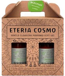 Жасмин, набор гель для душа и мыло для рук, Eteria cosmo