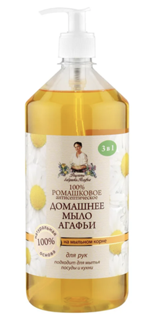 Жидкое мыло РБА Домашнее Ромашковое 1 л