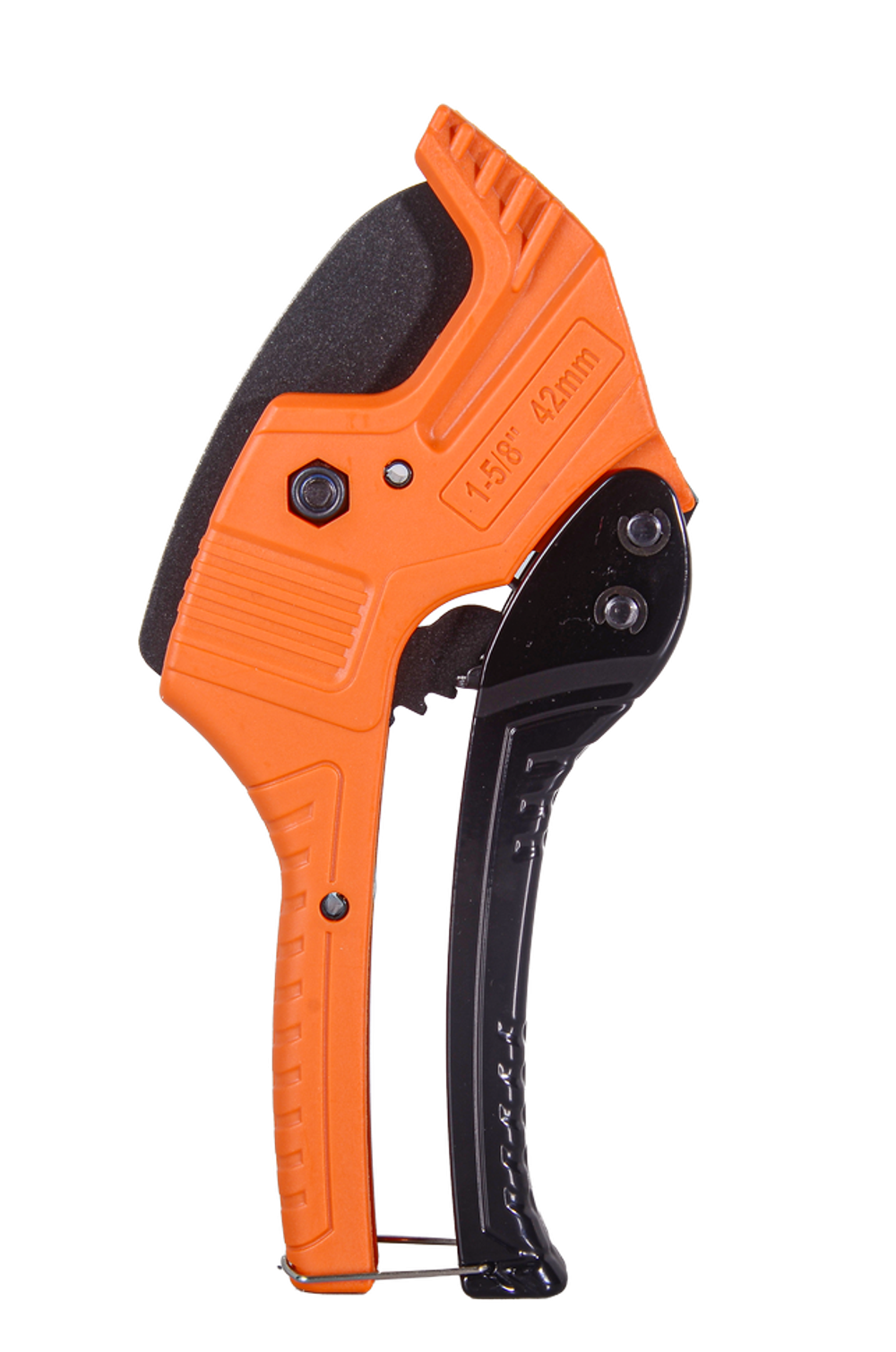 Полуавтоматические ножницы для ПВХ труб 42 мм, тефлон Вихрь