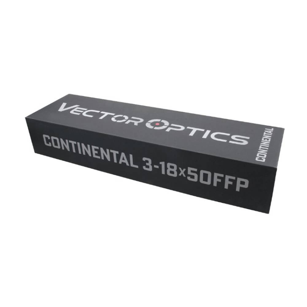 Оптический прицел Vector Optics FFP Continental x6 3-18x50 ( установка на Тигр, СВД, ОП-СКС, ВПО-208 / Сетка VCT / с подсветкой )