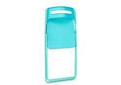 Пластиковый стул Fold складной blue