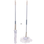 Швабра отжимная с насадкой из микрофибры ручка 120см