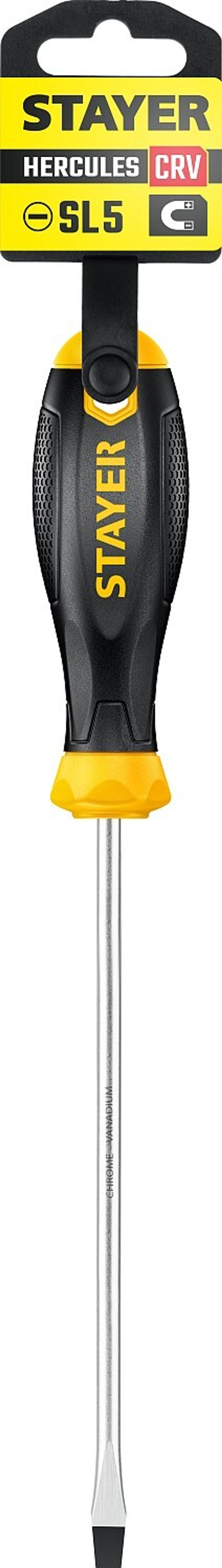 STAYER Hercules, SL5 x 150, отвёртка (2509-05-15)