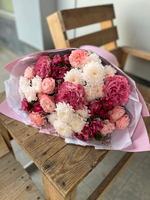 Букет с розой Кантри Блю