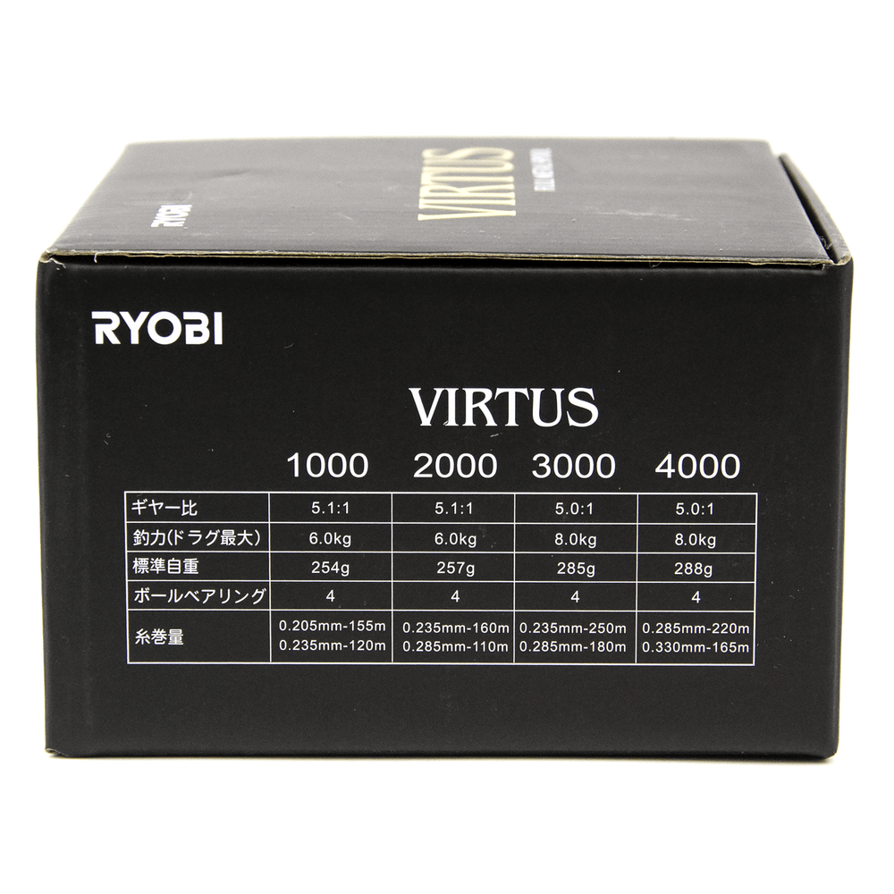 Катушка безынерционная Ryobi Virtus (4000, 4+1BB, мет. шпуля)