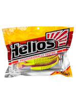 Виброхвост Helios Varuna 4,33"/11см Red Lemon 7шт. (HS-35-050)