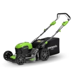 Аккумуляторная газонокосилка Greenworks GD40LM46SP 40В (1 x 6 Ач, ЗУ) нож 46 см, 2506807UF