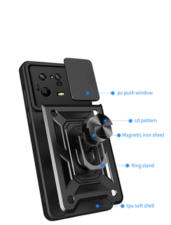Чехол с кольцом Bumper Case для Xiaomi 13 Pro