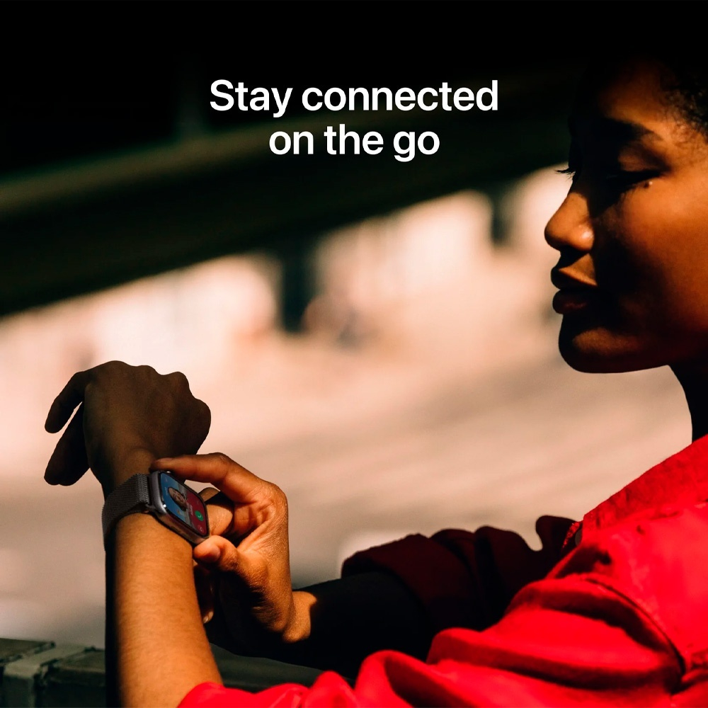 Смарт-часы Apple Series 11 M/L 46 мм серебристый-фиолетовый