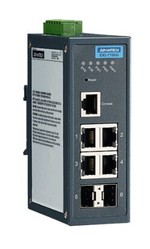 Коммутатор управляемый Advantech EKI-7706G-2F-AE