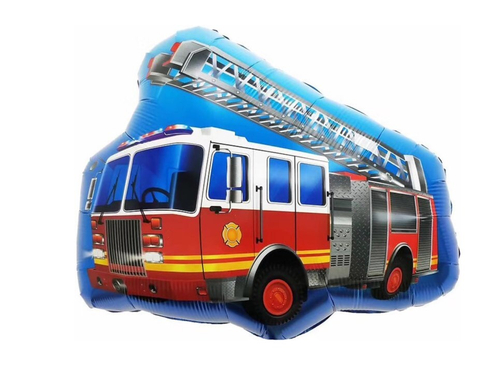 Шар фигура Пожарная машинка