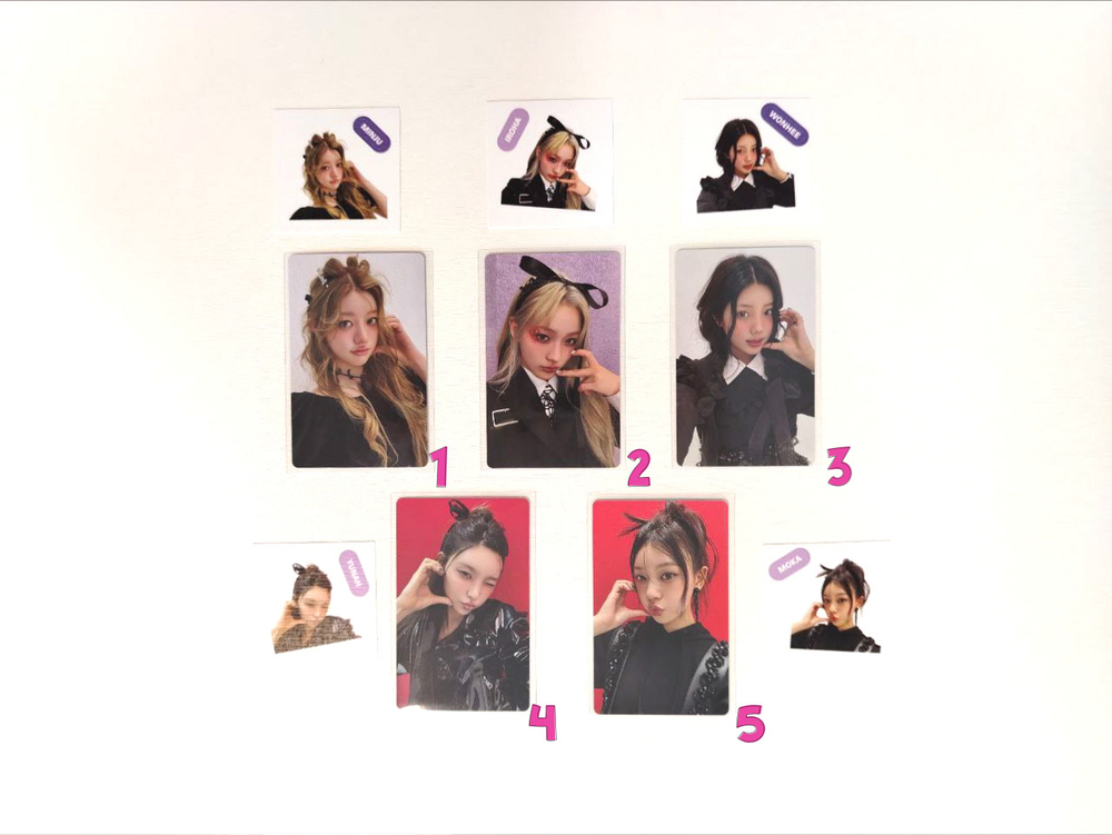 Фотокарты ILLIT - 2nd Mini Album ILL LIKE YOU (GLLIT ver.) (Weverse shop)