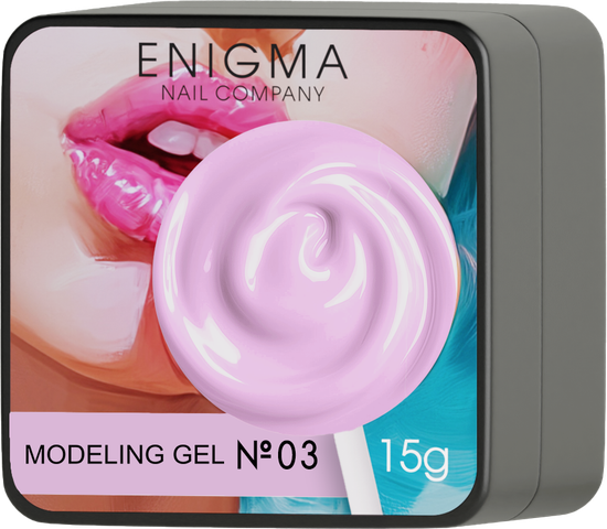 Гель для наращивания ENIGMA Modeling gel 03 15g.