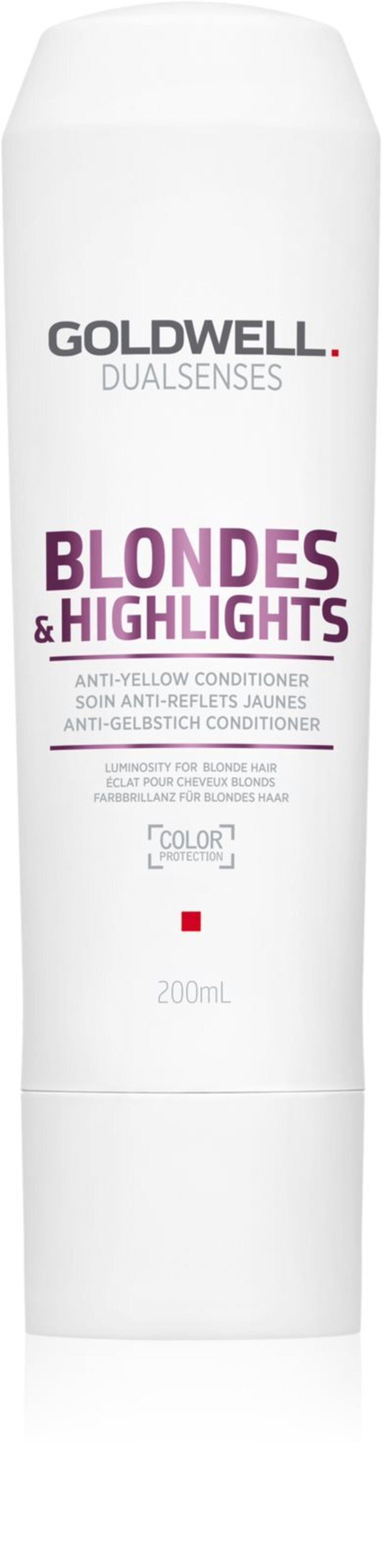 Goldwell Dualsenses Blondes & Highlights - кондиционер для светлых волос, нейтрализующий желтоватый оттенок /   200  ml  / GTIN 4021609061199