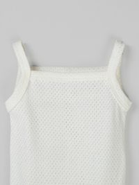 Комплект боди "Молоко/Жемчуг" из ажурного хлопка для девочек 0+
