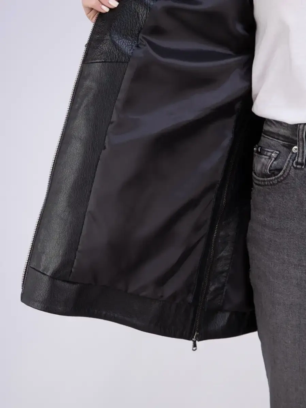 Куртка женская из натуральной кожи