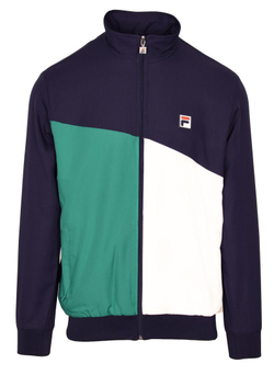 Куртка теннисная Fila Marcus - navy/ultramarine green comb