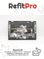 Верхняя панель с клавиатурой (топкейс) для ноутбука Lenovo ThinkPad X1 Yoga 3rd Gen FingerPrint, черная, с подсветкой, раскладка - русская (02HL897)