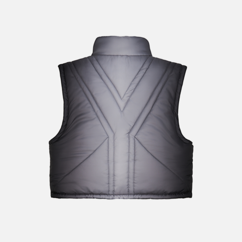 BLACK GRADIENT VEST
