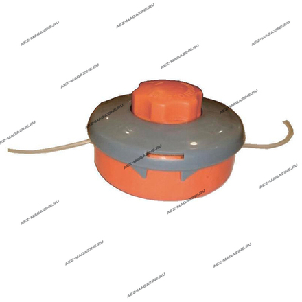 Барабан для лески триммера универсальный тип Китай M10x1,25 левая, заряд лески без разбора