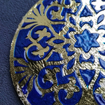 текстурная паста акриловая моделирующая  «Сапфировое стекло»